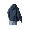 Levis Workwear Loose Fit Solid Color Hooded Long Sleeve Denim Jacket Men Jackets Dark-Blue 003L7-0004