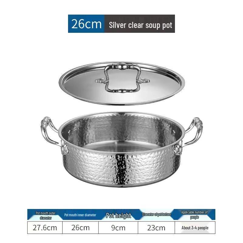 Naijiang Stainless Steel Mandarin Duck Hot Pot