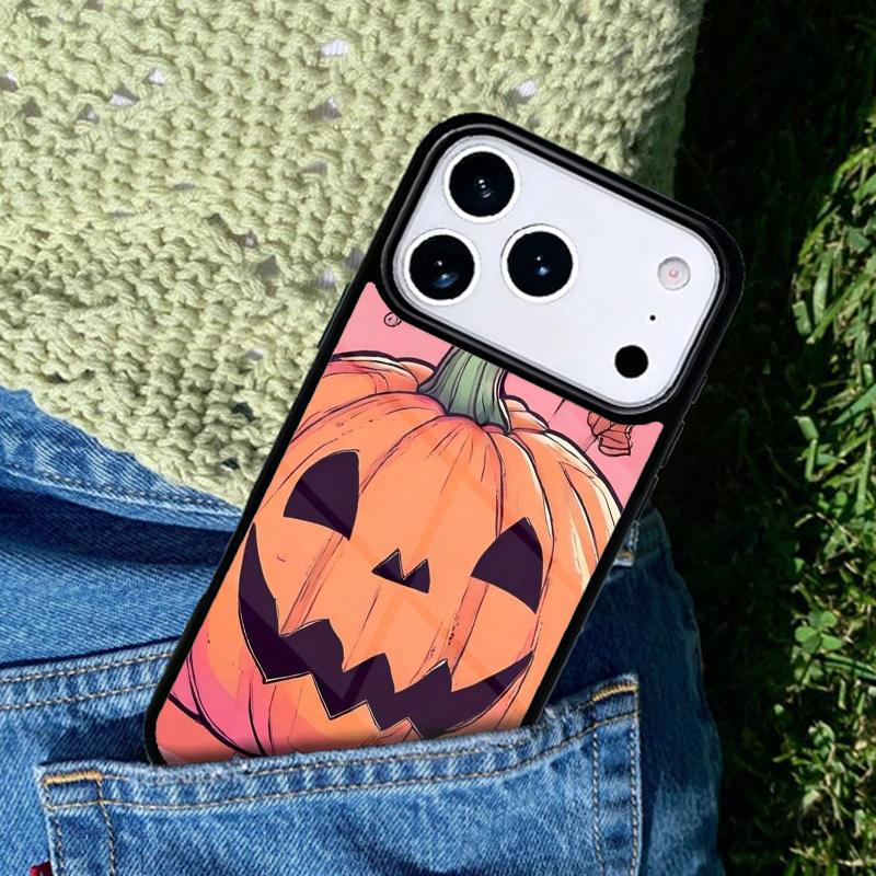 October Halloween Spooky Ghost mobile phone case Compatible with IPhone 17 16 15 14 13 12 11Pro Max 17 Air cover iPhone Air
