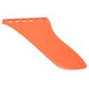 Surfboard Single Fin PVC Surf Tail Fin Special Shaped Balanced Rudder Orange for Water Sports