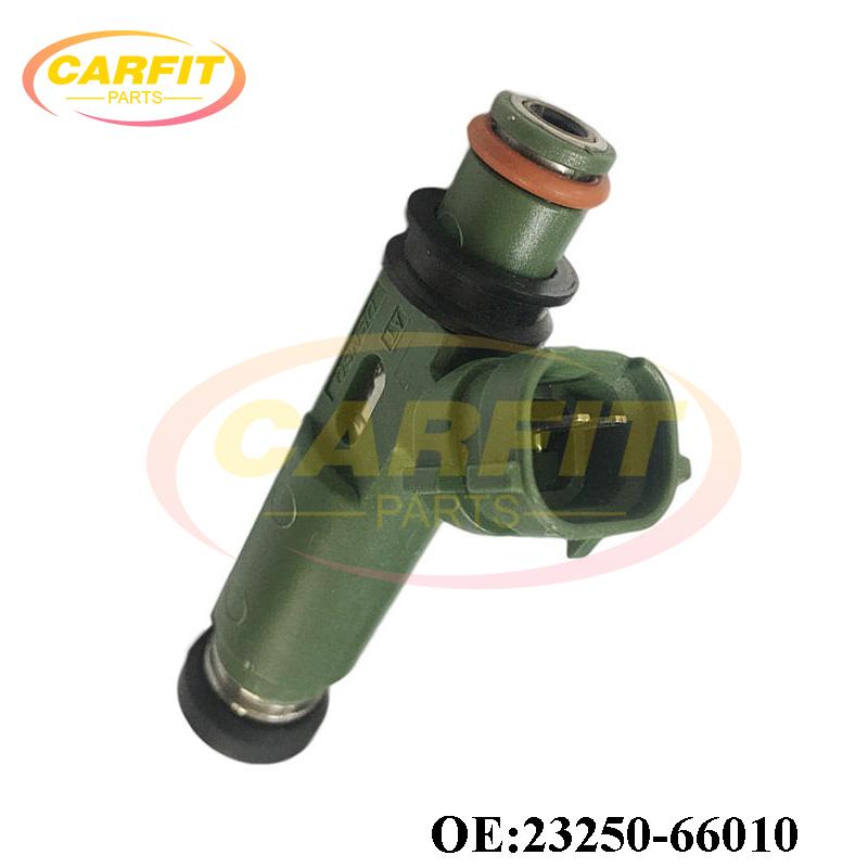6PCS OEM 23250-66010 23209-66010 2325066010 2320966010 Fuel Injectors For 1993-2007 Toyota Land Cruiser 95-97 Lexus LX450 4.5L
