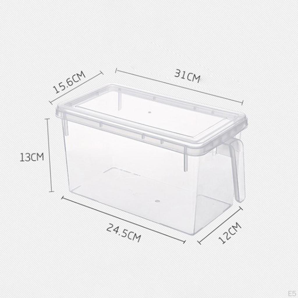 Organizér pro skladování potravin Kuchyňské boxy Velkokapacitní box Víceúčelová chladnička