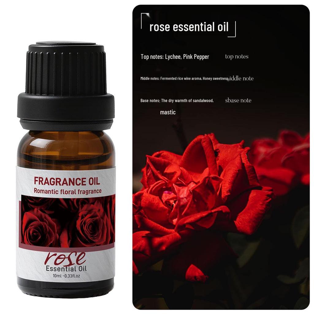 10ML Essential Oil Diffuser & Refill – Stone Aroma Machine with Long-Lasting Deodorizing Fragrance
