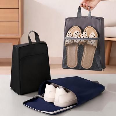 Multifunction Hand-Held Shoe Storage Bag Dustproof Zipper Clothing Organizer Bags Storage Handbag Travel Outdoor