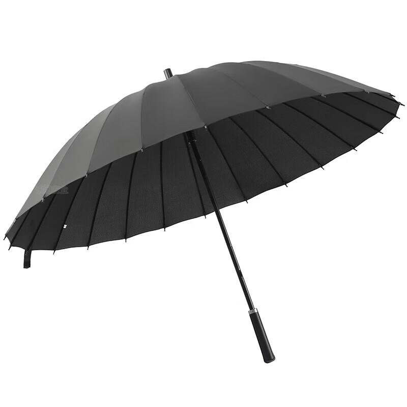 NTSW 24-Rib Straight Handle Sun & Rain Umbrella