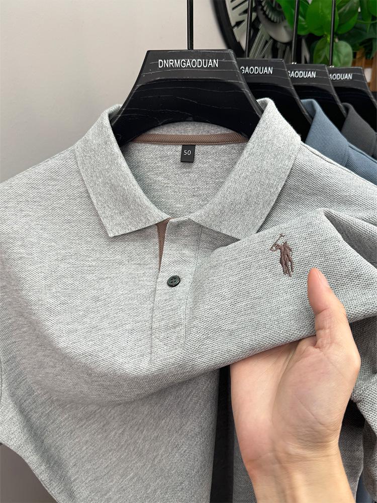 

Летняя хлопковая повседневная рубашка премиум-класса с коротким рукавом 2025 года, дышащая, не мнущаяся, не требующая глажки, однотонного дизайна 3XL