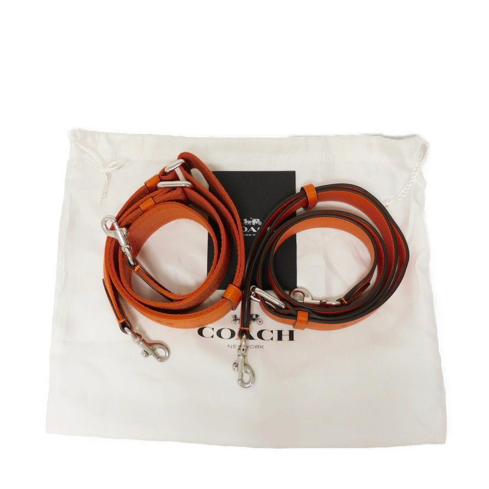 Used 9726 Interior Messenger Bag CJ843 7921 Current C Mark C Logo Cross Grain Signature Orange Men's from Japan