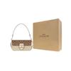 Coach Morgan 27 Classic Monogram Buckle Closure Canvas And Leather Handbag Women Handbags Light-Khaki CH506-IMOT4