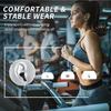 Wireless Earphone Bluetooth 5.4 Headphone 60H Playback LED Power Display EarBuds Mic Noise Cancellation Stereo Sound Headsets