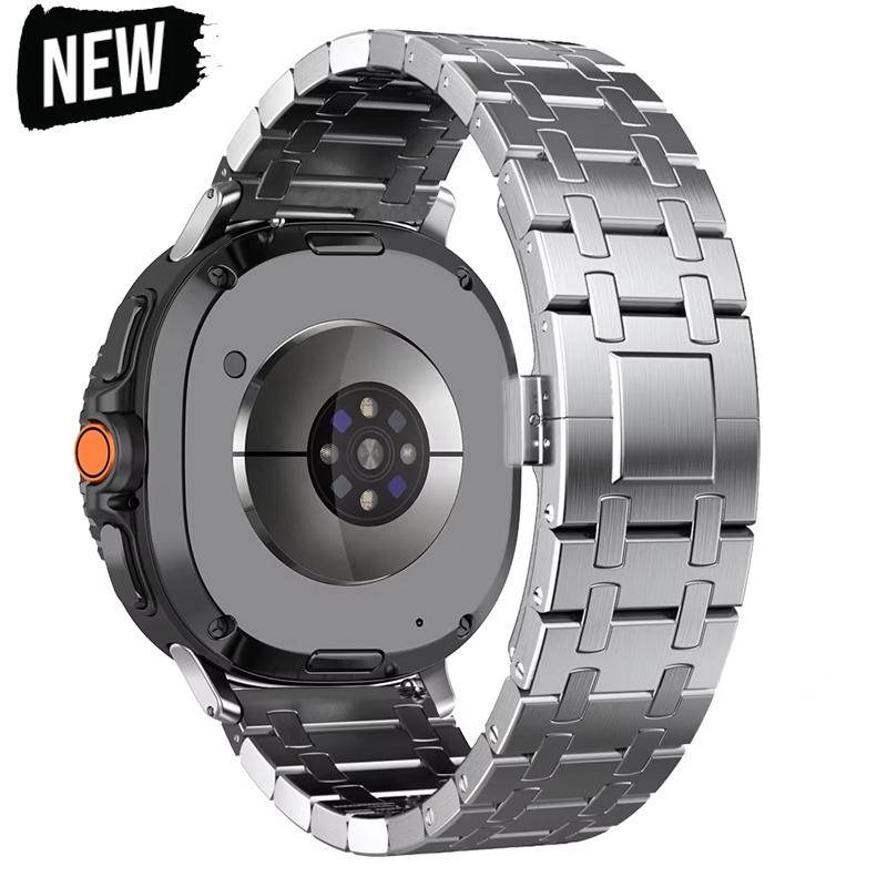 Stainless Steel Strap For Samsung Galaxy Watch 8 40 44mm/8 Classic 46mm Bracelet For Galaxy Watch 7 Ultra 2026 47mm Luxury Band