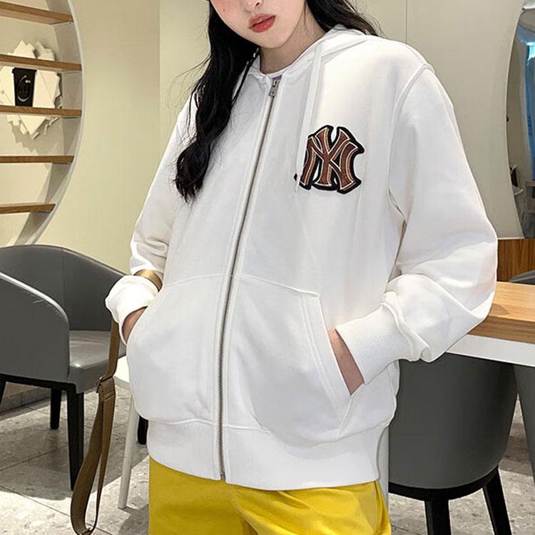 New MLB Jackets & Coats Unisex White 3ATRB0224-50IVS