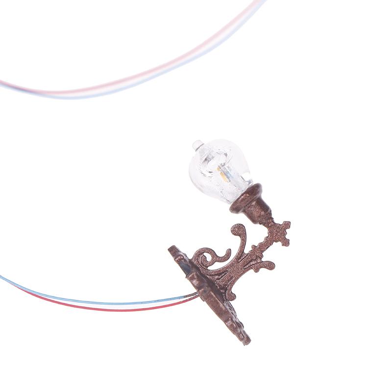 Miniatur Puppenhaus Wandlampe Licht Schreibtischlampe Mini LED Beleuchtung Heimdekoration Puppenmöbel Spielzeug Kann Hell Sein