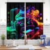 Creative Game Controller Living Room Decoration Curtains Privacy Protection Bedroom Made Of Polyester Area Decor
