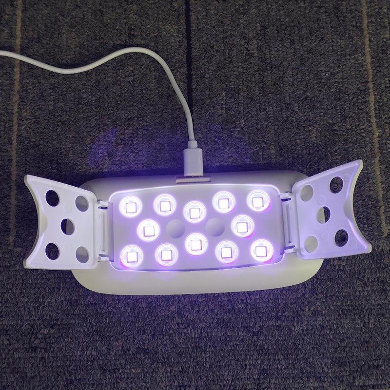 12-Light UV LED Nail & Resin Curing Lamp