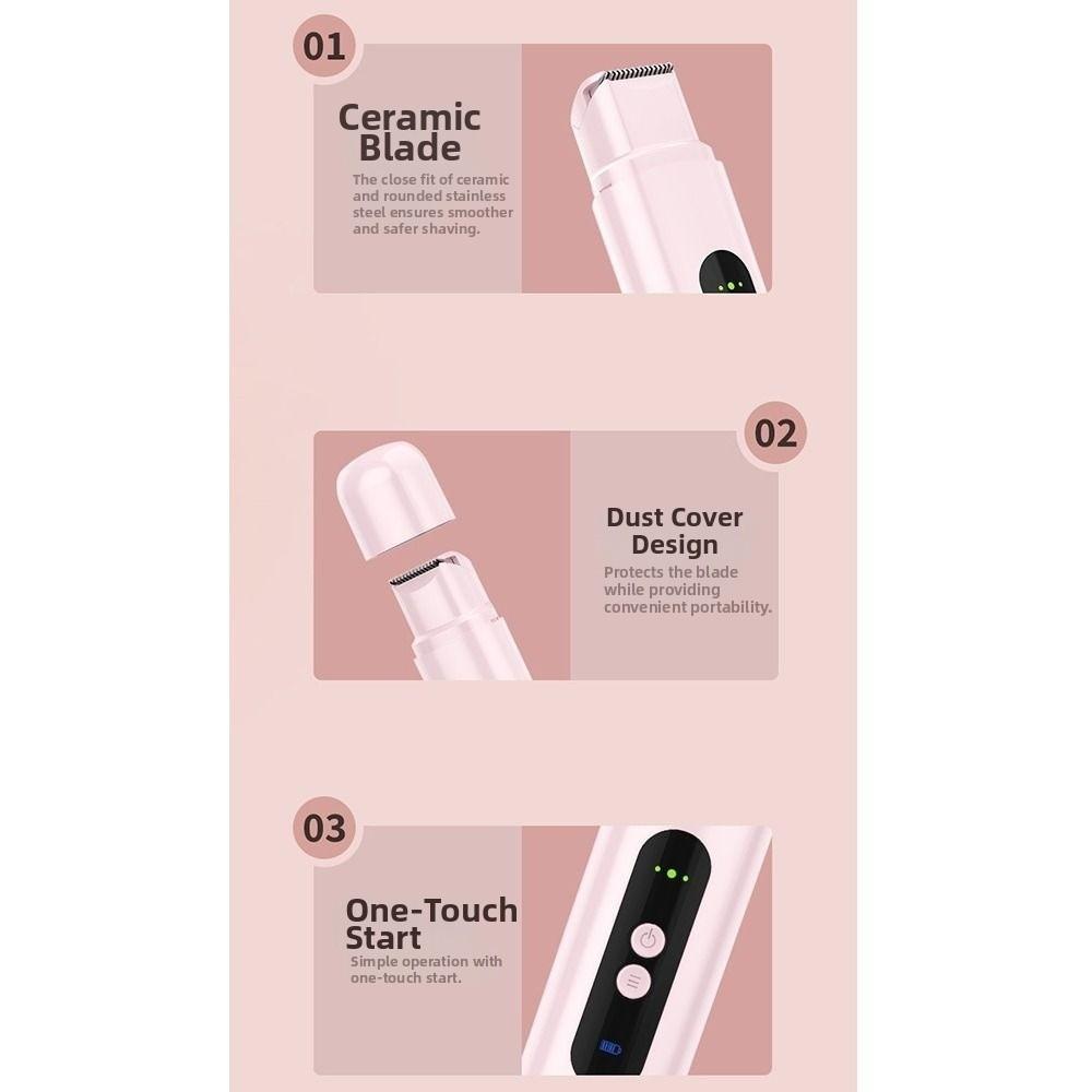 Detachable Head 2 in 1 Hair Trimmer Wet and Dry Use Hair Removal Machine Bikini Area