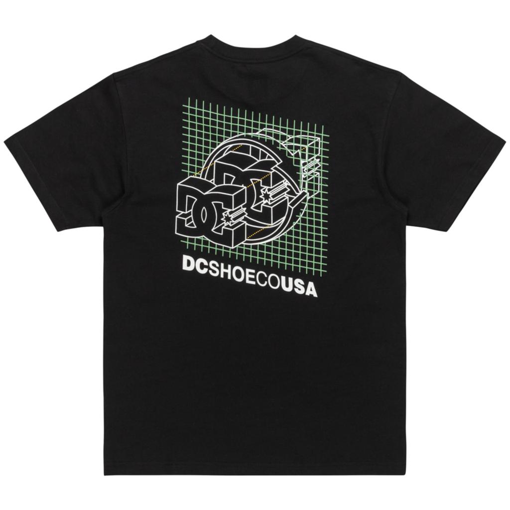 DC Dimensional SS Tee, Mens Black T-shirt