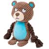 Pet Toy Dogs Sound-producing Plush Material Interactive Training Suitable Small Medium Large Educational (brown)