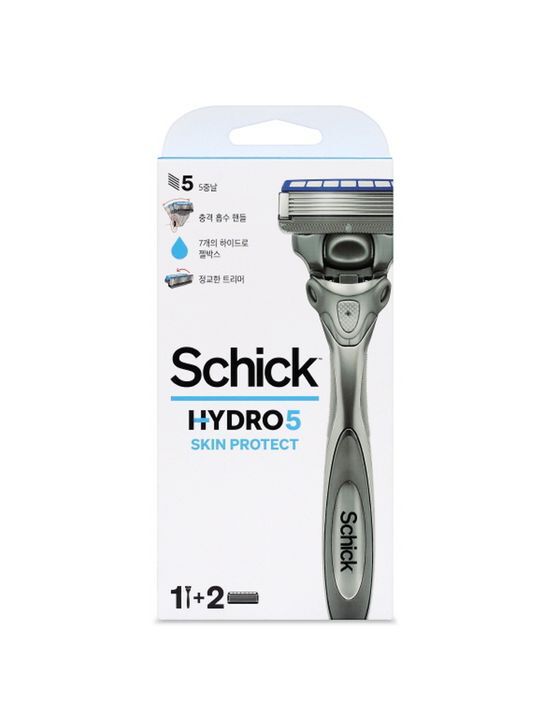 Schick Hydro 5 Skin Protect (2 Packs for Face + Body)