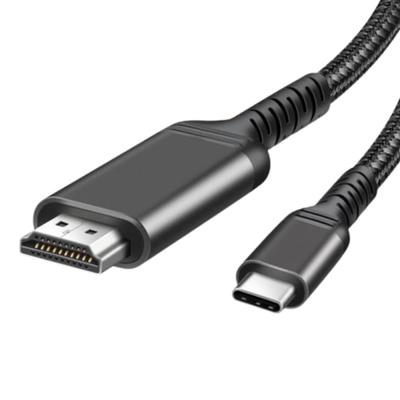 WAYetTO HDMI Male To Compatible with Video 2m Mirroring Cable for Wired Monitor Cable, Type-C Male, Android, Rechargeable, Conversion, Charging, Car,