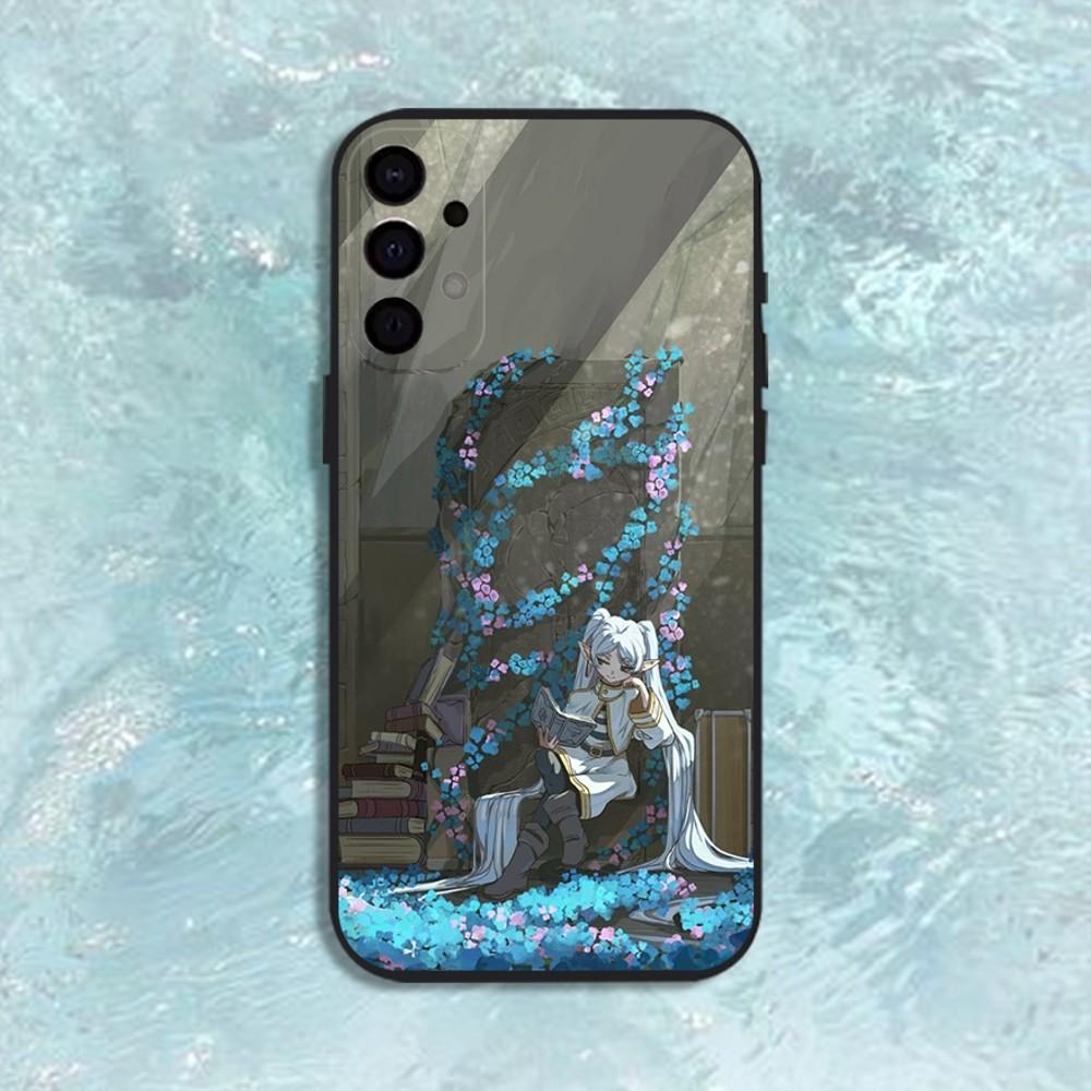 Frieren Sousou No F-Frieren Phone Case For Samsung S25,S24,S21,S22,S23,S30,Ultra,S20,Plus,Fe,Lite,Note,10,9,5G Black Cover