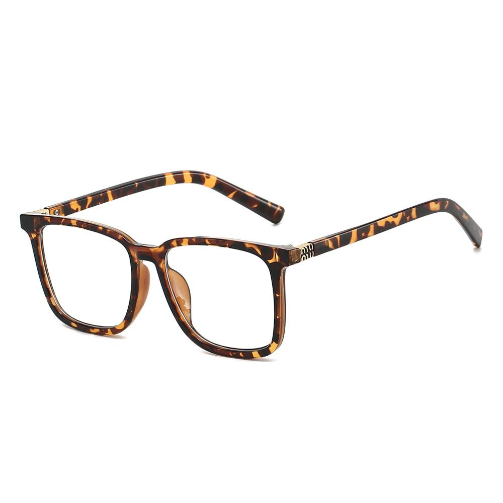 2025 New Square Oversized Sunglasses | Gold Accent Detail | Minimalist High-End Unisex Sun Glasses