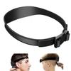 Hair Cutting Stencil, Hair Cutting Yourself, Silicone Haircut Band, Hair Cutting Aid, Easy Neckline Shaving Stencil for Home Haircuts-Good Less