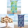 Superfine Fiber Square Beach Towel With 3d Digital Print For Beach Vacation Use