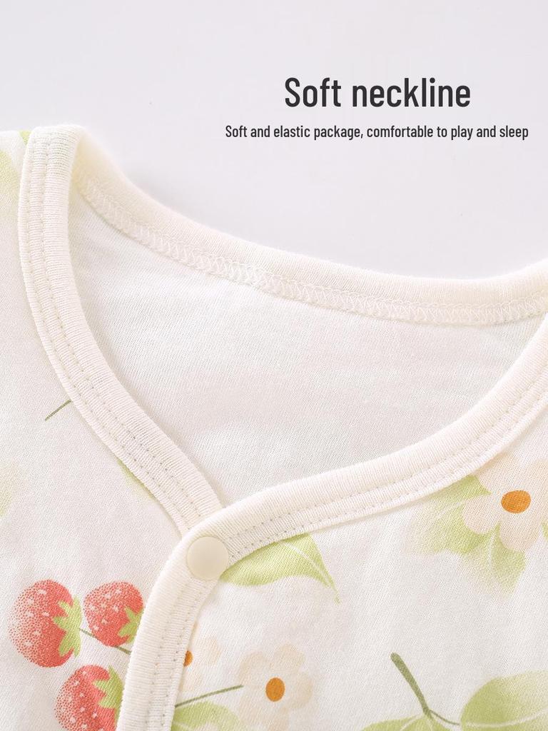 Unisex kojenecká bavlnou polstrovaná teplá vesta bez rukávů na podzim a zimu