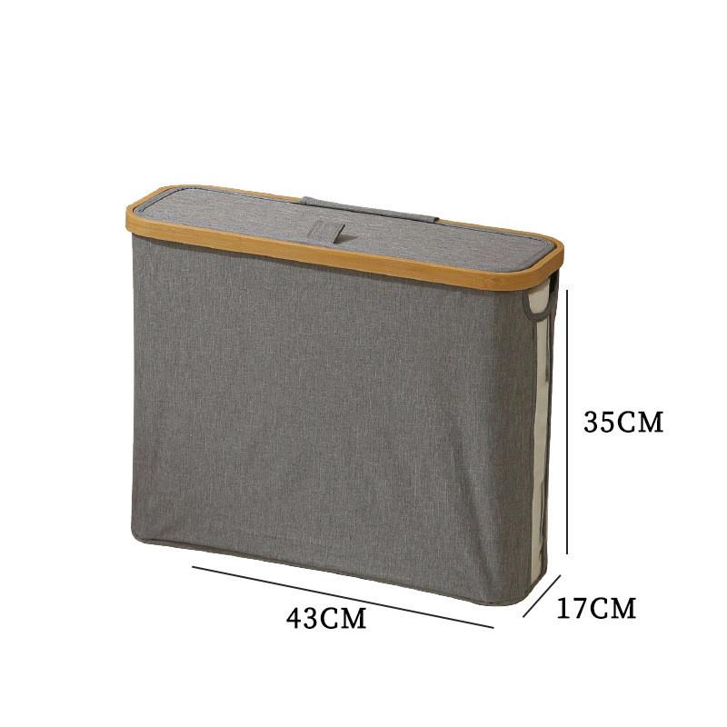 Toilet Paper Storage with Lid Large Capacity Bathroom Paper Holder Up to 12 Rolls Slim Toilet Paper Basket Holder Bin Container