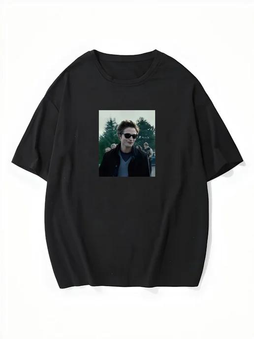 Oversized T-shirt with a Twilight print 2XL