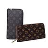 New trendy unisex zipper bag printed large capacity wallet card bag change mobile phone bag long wallet