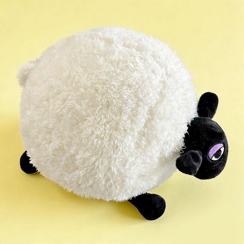 Soft Plush Sheep Toy For Kids With Pp Cotton Filling And Adorable Cartoon Design