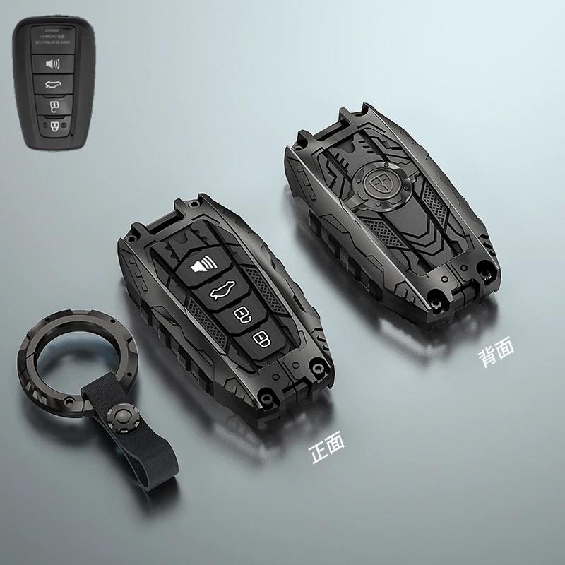 Car Remote Key Case Cover Shell Fob For Toyota CHR Camry Corolla RAV4 Highlander C-HR Prius Land Cruiser Prado 2 3 4 Button