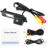 HD CCD IP68 170 Degree Rear View Camera for License Plate Light Suitable for Fluence Duster