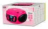 Bigben CD62RSUSBBT - przenośny odtwarzacz CD/MP3, USB z radiem FM i Bluetooth, różowy, BigBen