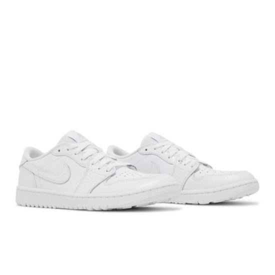 Air Jordan Air Jordan 1 Low Golf 'White Crocodile' DD9315-110