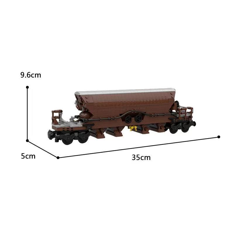 32 O'clock MOC-124936 445 Pieces of Train Small Particle Assembly Building Blocks, Educational Toy Models, Gift Sets, Accessorie