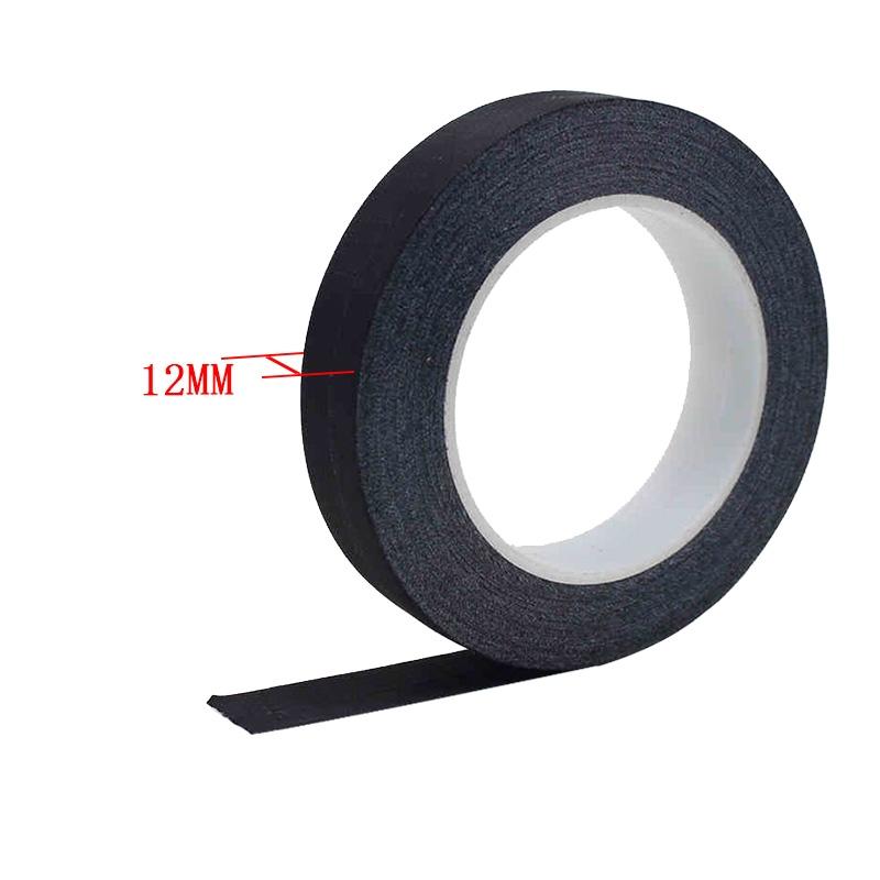 1PCS Black Acetic Acid Adhesive Tape Flame Retardant High Temperature Insulating Acetate Cloth Tape For LCD Repairing