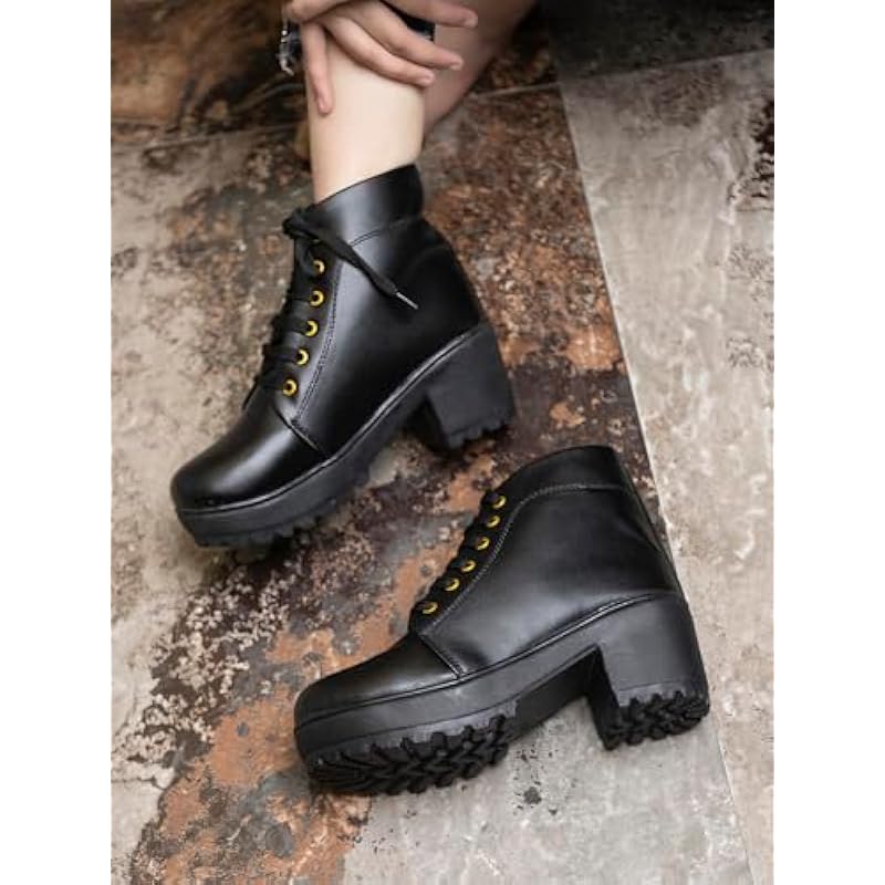 Shoetopia Girls Bt-601 Black Ankle Boot - 7 Uk (Girls-Bt-601-Black) 7 UK чёрный