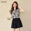 Women's New Chinese Style Sleeveless Two-Piece Set