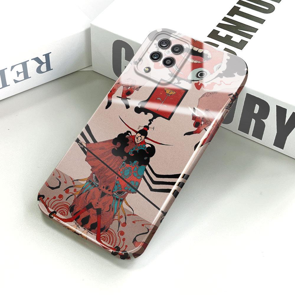 All-inclusive Film Phone Case Cartoon Fashion Design Hard Shell Full Cover Camera Protection Case for Samsung Xiaomi Poco Redmi Infinix Tecno