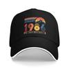 Summer Casual Baseball Cap Retro January 1986 Limited Edition 40 Year Old 40th Birthday Tennis Skate Trucker Hat For Couple