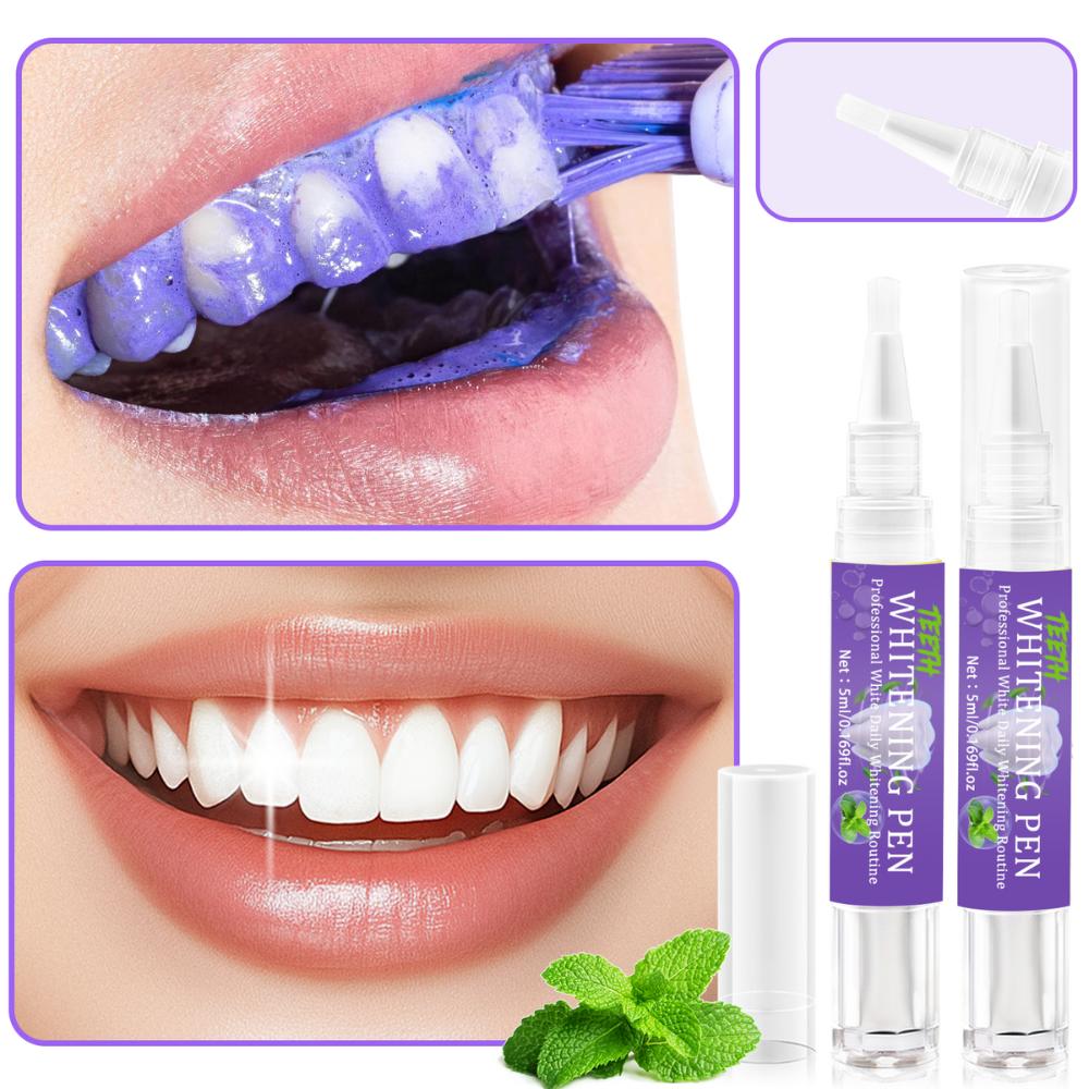 Teeth Brightening Pen-Deeply Cleaning Teeth-Removal Teeth Stain and Keep Whitening-Make Teeth Healthier and Look Brighter