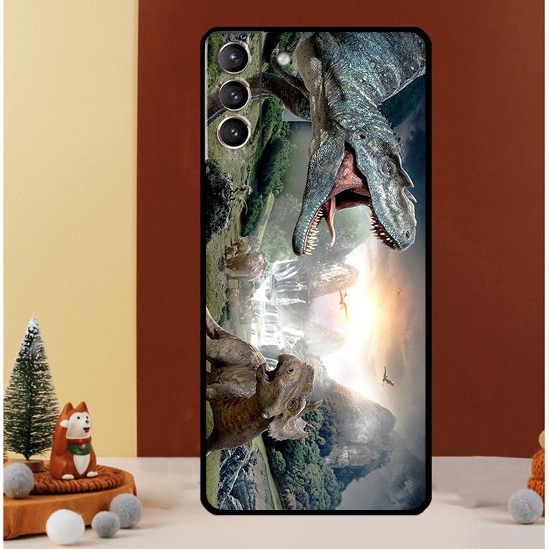 Dinosaur Case For Samsung Galaxy S24 S26 Ultra S22 S23 S25 Ultra S20 S21 Plus S10 S25 FE Cover Funda