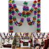 Beautiful Multicolor Christmas Hanging Decor Streamers For Weddings And Celebrations