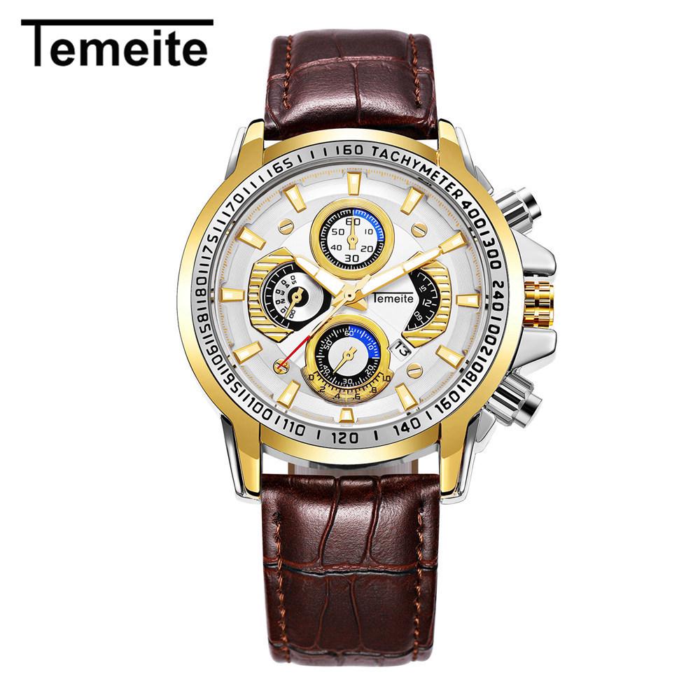 

Модные мужские роскошные брендовые часы с ремнем, деловые часы N