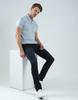 Monte Carlo Mens Self Design Collar Neck T-Shirt
