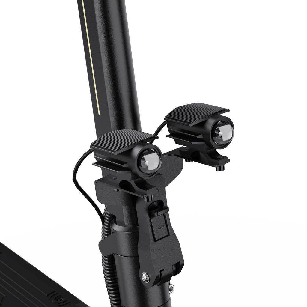 Electric Scooter Foldable OOTD S30 10" 1200Wx2 Motor 23.4AH Range 60Km Load 120Kg Black