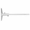 Stainless Steel Depth Caliper, 0.05mm Resolution, 0-150mm Measuring Range, Portable Depth Vernier Micrometer