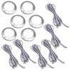 DC 3W Small LED Down Light White 6500K 55mm External 68mm Thickness 14mm Cable 2m Car Outdoor 6pcs